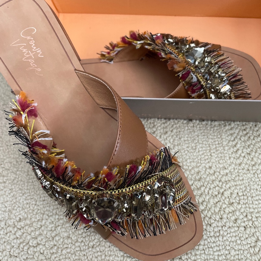 Crown Vintage Mustard Multi/Ginger Peruvian Woven/Zion LE